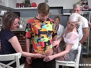 Cherry Sonny's virginity stripped by her family in a bar